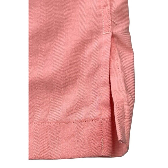 Daniel Cremieux Collection XL Short Sleeve Salmon Button Down Shirt Summer Beach - Picture 4 of 8
